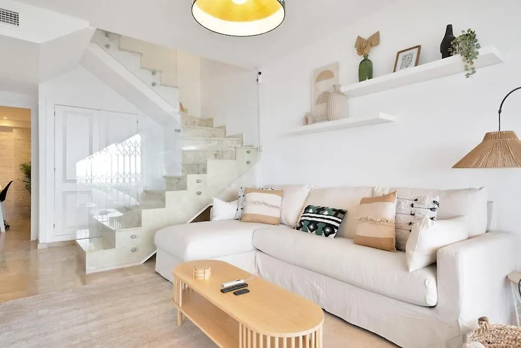 Duplex Con Terraza Y Vistas Al Mar En Mijas - Cascada De Riviera C4 Apartment Sitio de Calahonda