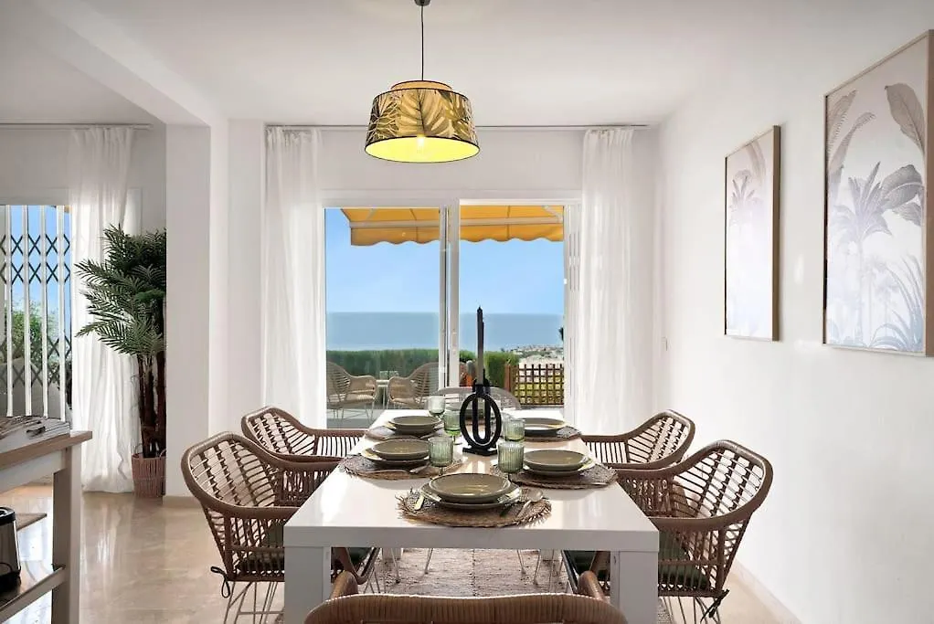Duplex Con Terraza Y Vistas Al Mar En Mijas - Cascada De Riviera C4 Apartment Sitio de Calahonda