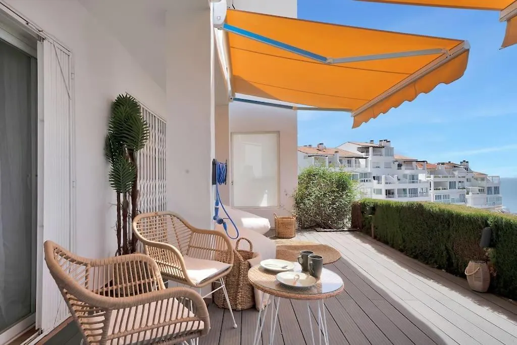 Duplex Con Terraza Y Vistas Al Mar En Mijas - Cascada De Riviera C4 Apartment Sitio de Calahonda