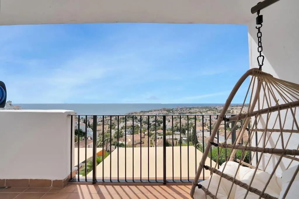 Duplex Con Terraza Y Vistas Al Mar En Mijas - Cascada De Riviera C4 Apartment Sitio de Calahonda